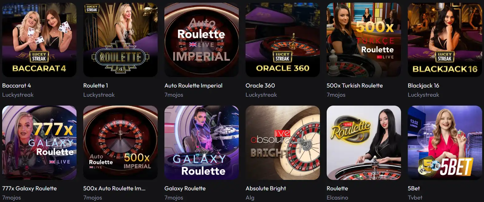 Ervaar de spanning van live casinospellen bij GXSpin Casino